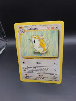 Pokemon TCG Raticate Base Set, Uncommon Card 40/102 MP - Image 3