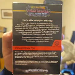 Pokemon TCG Mega Evolution Phantasmal Flames Booster Bundle (6 Pack) X2- Sealed - Image 4