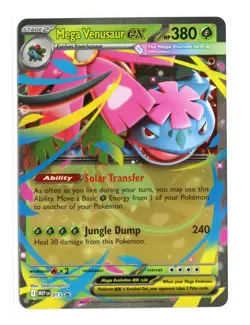 Mega Venusaur Ex 013 Black Star Promo Mega Evolution Pokemon TCG NM - Image 1