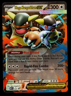 Mega Kangaskhan ex 025 Mega Evolutions Black Star Promo Pokemon TCG - NM - Image 1