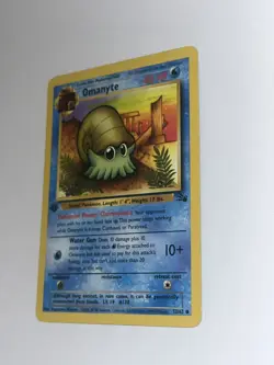 Pokemon TCG Omanyte Fossil 52 Regular 1st Edition Common - Image 4