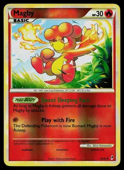 Pokemon Card - Magby Call of Legends 46/95 Reverse Holo - Image 1