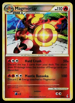 Pokemon Card - Magmortar Call of Legends 16/95 Reverse Holo - Image 1