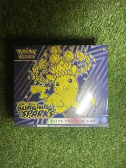 Pokemon TCG Scarlet & Violet Surging Sparks Elite Trainer Box NEW Factory Sealed - Image 1