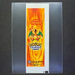 1999 Topps Nintendo Pokemon Lollipop Vintage Sticker RARE #06 Charizard - Image 1