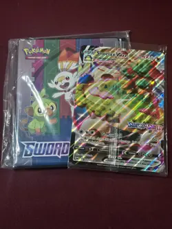 Card & Binder Gamestop Pokemon Sword & Shield Snorlax VMAX Oversized Jumbo Card - Image 1