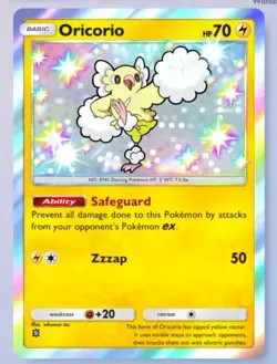 Oricorio shiny pokemon tcg pocket Virtual Card - Image 1