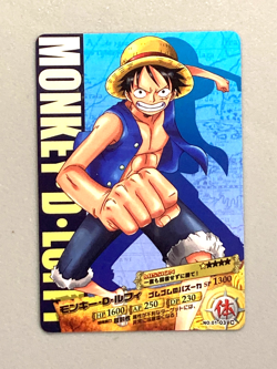 Monkey D Luffy - No.01-03 C - One Piece One Py Berry Match Card Japanese - Image 1