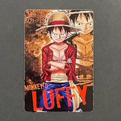 S0259 Luffy One Piece Memorial Log Japanese Card Bandai 2012 - Image 1