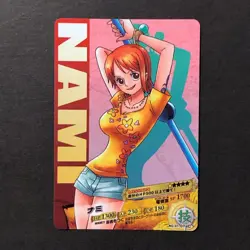 Y2091 Nami AR Carddass Japanese One Piece Card Bandai 2011 - Image 1