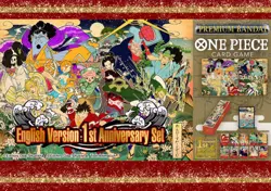 Op One Piece Card Game English Version 1St Anniversary Set - Image 1
