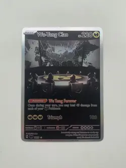 Wu Tang Clan - HOLO Full Art Pokemon TCG Custom Trading Card The Final Chamber - Image 1