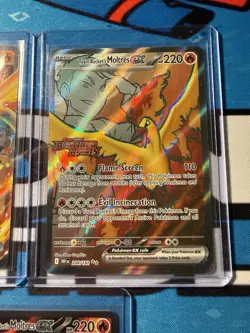 Moltres Stamped Destined Rivals Promo Cards Lot Of 3 Beautiful UPC MINT - Image 4