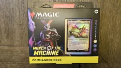 MTG Magic MOM March of the Machine Commander Deck English CAVALRY CHARGE Sealed - Image 1