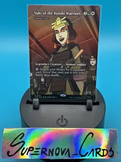 Suki Of The Kyoshi Warriors 47 -MTG Avatar: The Last Airbender - Borderless FOIL - Image 1