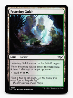 Festering Gulch [Outlaws of Thunder Junction] MTG Magic - NM/M ???? - Image 1
