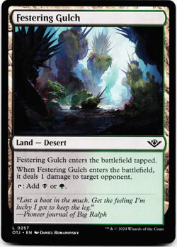 Festering Gulch [Outlaws of Thunder Junction] MTG Magic - NM/M ???? - Image 3