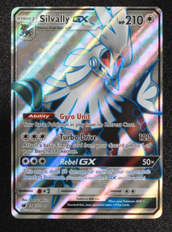 Pokemon TCG Silvally GX 108/111 Crimson Invasion Holo Full Art Ultra Rare LP/NM - Image 1