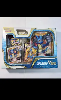 Pokemon TCG Lucario V Star Special Collection Box New Sealed - Image 1