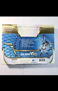 Pokemon TCG Lucario V Star Special Collection Box New Sealed - Image 2