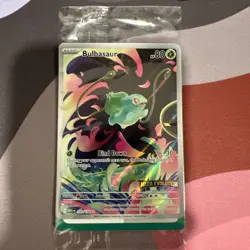 Pokemon Bulbasaur 133/132 English Mega Evolution Stamped Promo SEALED - Image 1