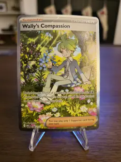 Wally's Compassion 186/132 Pokemon Mega Evolution SIR Near Mint - Image 3