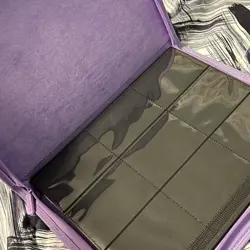 Vault X Pastel Purple 9-Pocket Trading Card Binder - Never Used (No Box) - Image 4
