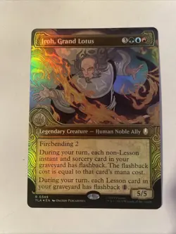 IROH, GRAND LOTUS (SHOWCASE) X4 Avatar: The Last Airbender TLA Magic MTG CARD - Image 2