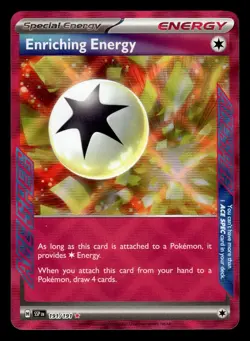 Enriching Energy 191/191 Ace Spec Rare Surging Sparks Pokemon Card - Image 1