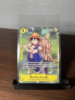One Piece CCG Monkey.D.Luffy OP10-111 Rare Promo Card Factory Sealed - Image 1