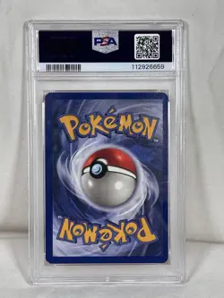 1999 Pokemon Fossil Haunter Holo Card 6/62 PSA 6 Ex-MT - Image 2