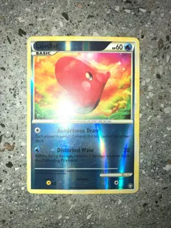 Pokemon TCG Cards Luvdisc 39/102 HGSS Triumphant Reverse Holo - Image 3