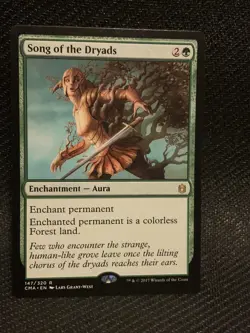 MTG - 1x Song of the Dryads - Commander Anthology LP - Image 1