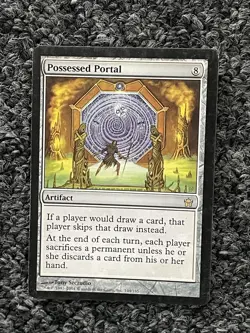 Possessed Portal Fifth Dawn Magic The Gathering #144 Rare - Image 1