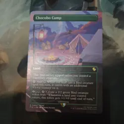 MTG Chocobo Camp (Borderless) - Final Fantasy - Image 1