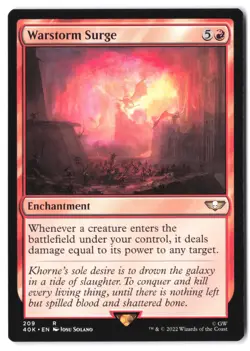 Warstorm Surge 209 MTG 40K NM - Image 1