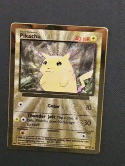 Gold Metal Pikachu Card 58/102 Pokemon Celebrations 25th Anniversary Pokemon TCG - Image 3