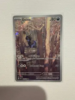 Deino 146/086 (Illustration Rare) White Flare Pokemon TCG NM - Image 1