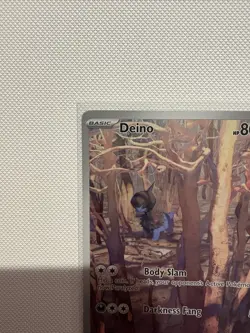 Deino 146/086 (Illustration Rare) White Flare Pokemon TCG NM - Image 5