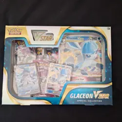 POKEMON TCG GLACEON V STAR Special Collection Box | Factory Sealed - Image 1