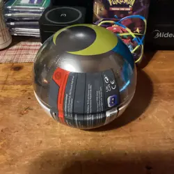 1x Pokemon TCG Moon Ball Tin (D25) with 3 Booster Packs + 2 Sticker Sheets - Image 2