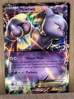 Mewtwo EX XY183 Promo Full Art Holo - Black Star Promo 2016 - Pokemon TCG - Image 1