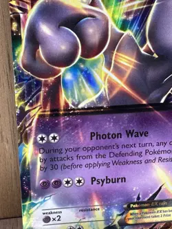 Mewtwo EX XY183 Promo Full Art Holo - Black Star Promo 2016 - Pokemon TCG - Image 3