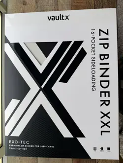 Vault X SV10.5 Pokemon Binder - 16 Pocket XXL - Black Bolt & White Flare - Image 1