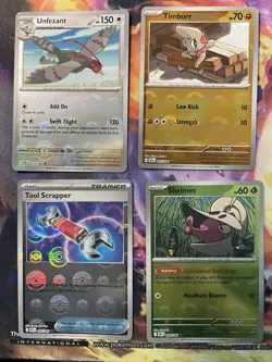 Pokemon Black Bolt + White Flare Pokeball Reverse Holo Lot - Image 1