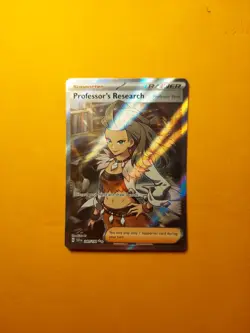 Professor's Research Full Art 240/198 Ultra Rare Scarlet & Violet Pokemon TCG LP - Image 1