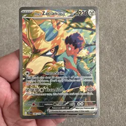 Pokemon TCG Hop's Zacian EX 186/159 Journey Together - Image 1