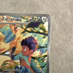 Pokemon TCG Hop's Zacian EX 186/159 Journey Together - Image 3