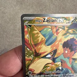 Pokemon TCG Hop's Zacian EX 186/159 Journey Together - Image 4