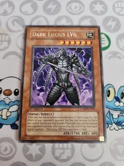 Yugioh! Dark Lucius LV6 - CDIP-EN010 - 1st Edition Ultimate Rare (UTR) - Image 1